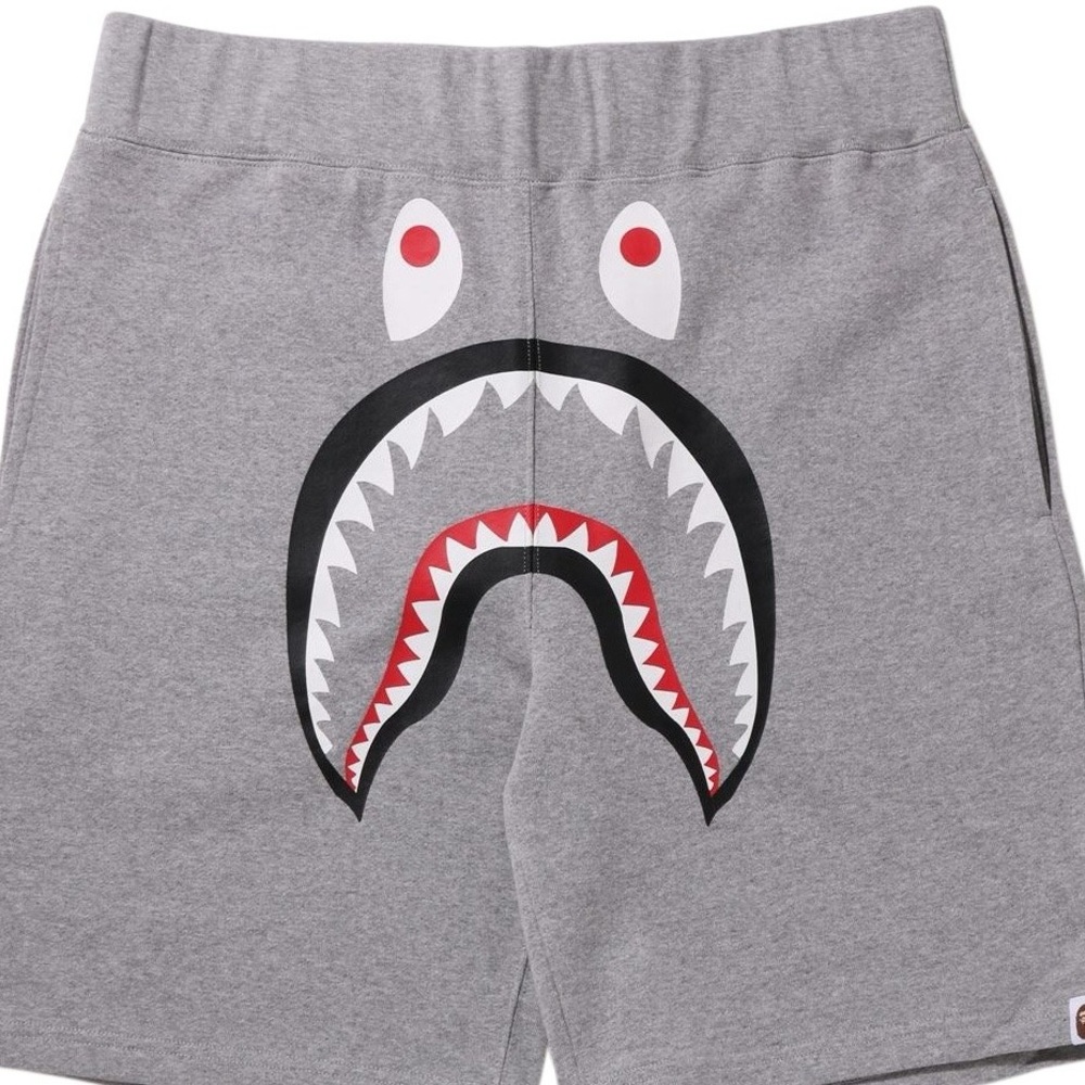 Authentic BAPE Shark Camo Back Pocket Sweat shorts -  Size Medium